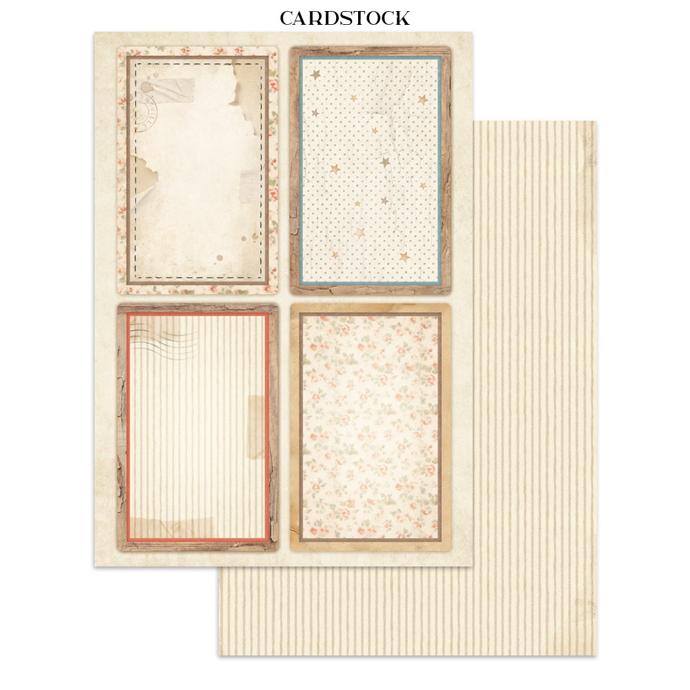 Stamperia – Junk Journal – adesivi, ritagli e sfondi - Baby - immagine 29