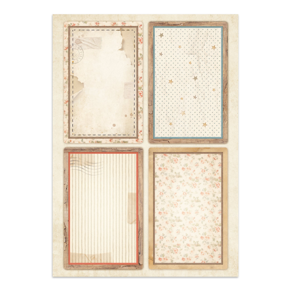 Stamperia – Junk Journal – adesivi, ritagli e sfondi - Baby - immagine 30