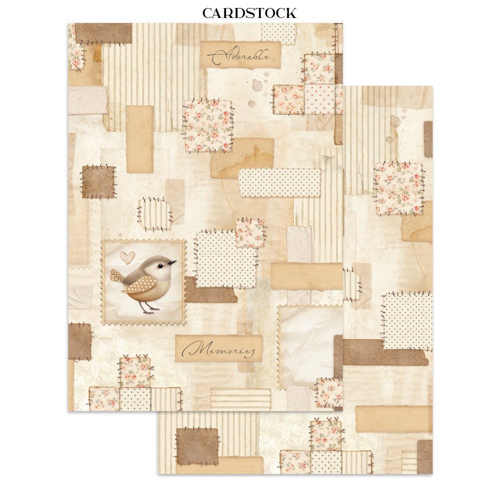 Stamperia – Junk Journal – adesivi, ritagli e sfondi - Baby - immagine 32