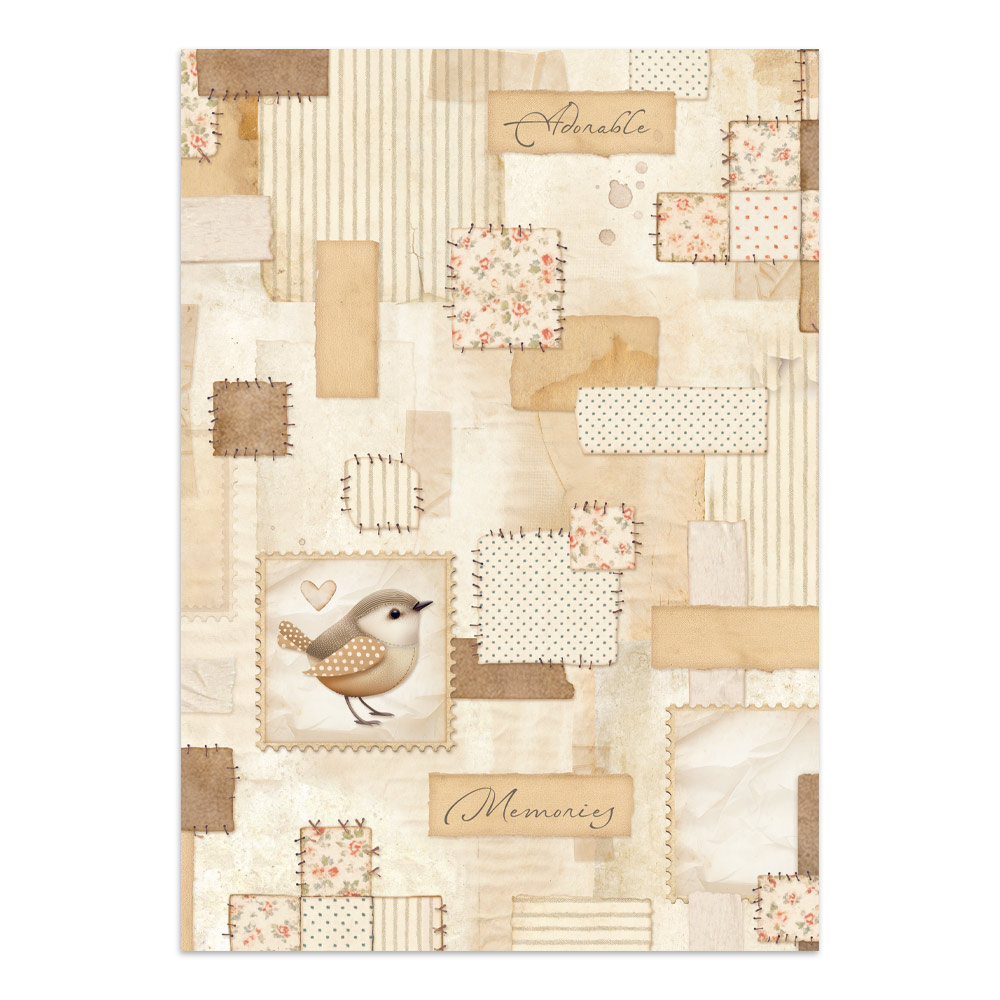 Stamperia – Junk Journal – adesivi, ritagli e sfondi - Baby - immagine 33
