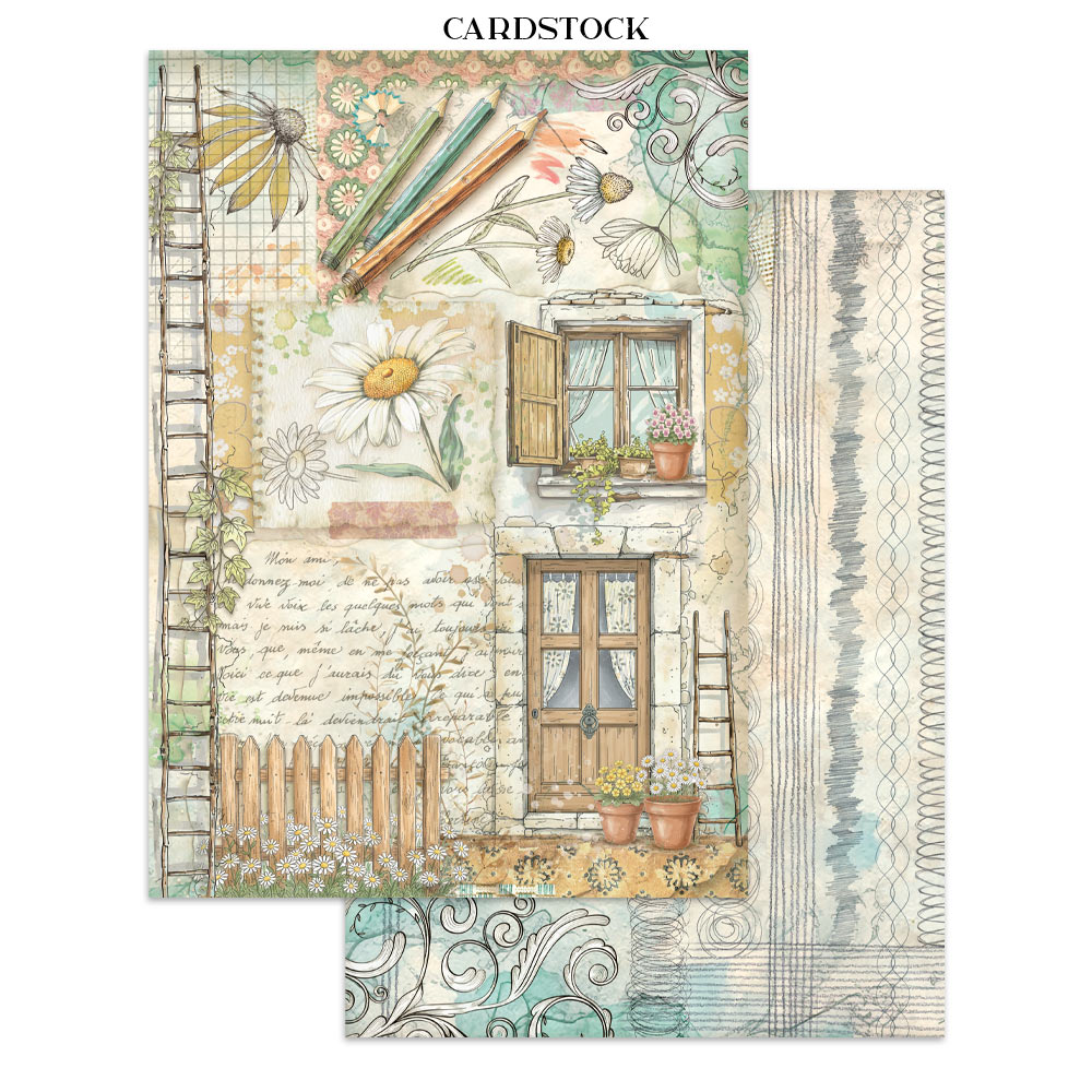 Stamperia – Junk Journal – adesivi, ritagli e sfondi - Daisy Art - immagine 6