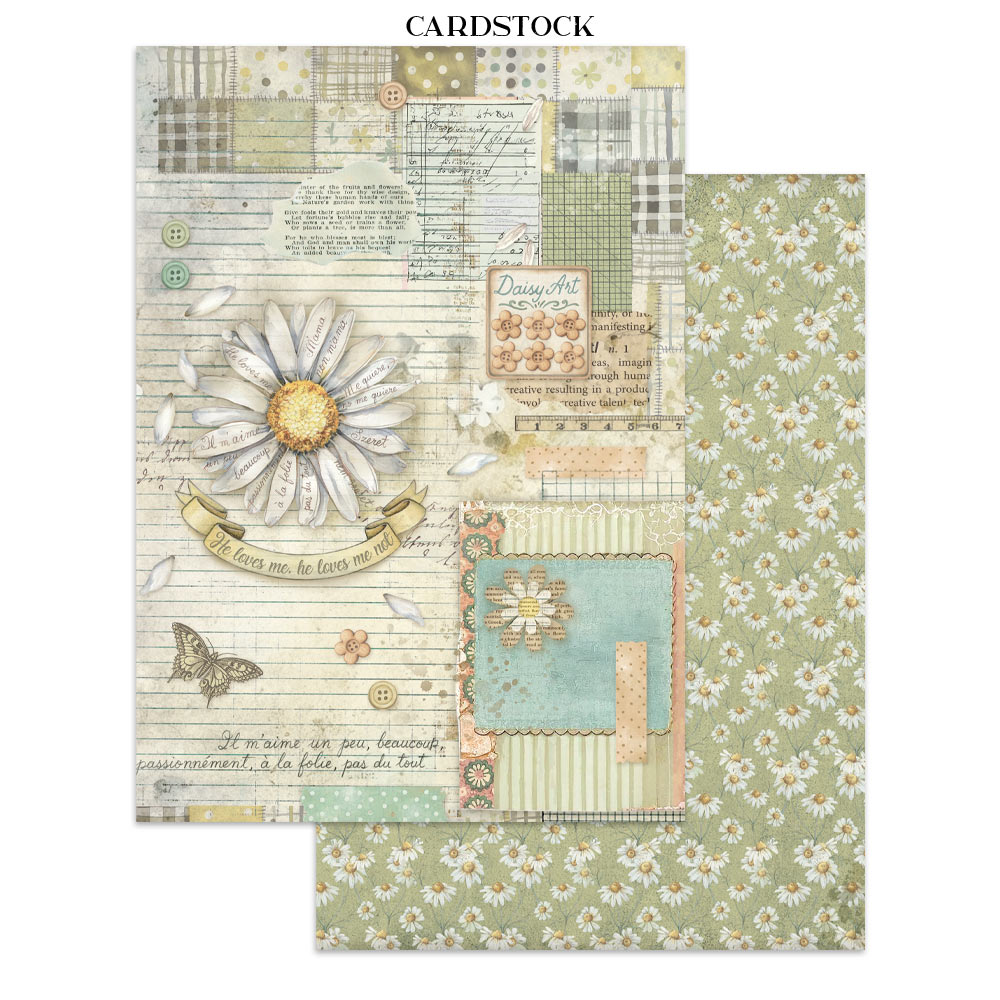 Stamperia – Junk Journal – adesivi, ritagli e sfondi - Daisy Art - immagine 16