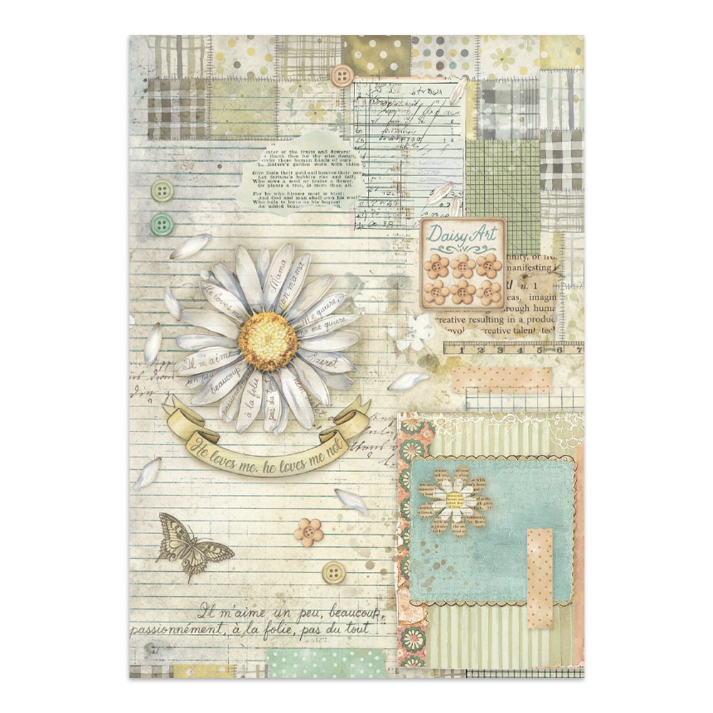 Stamperia – Junk Journal – adesivi, ritagli e sfondi - Daisy Art - immagine 17