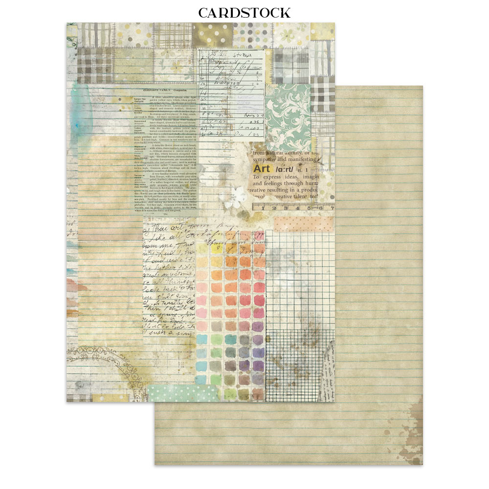 Stamperia – Junk Journal – adesivi, ritagli e sfondi - Daisy Art - immagine 24
