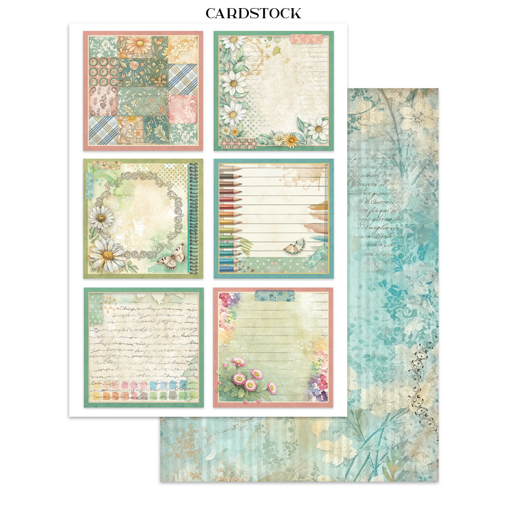 Stamperia – Junk Journal – adesivi, ritagli e sfondi - Daisy Art - immagine 29