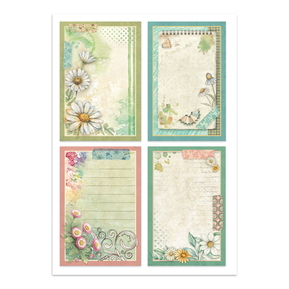 Stamperia – Junk Journal – adesivi, ritagli e sfondi - Daisy Art - immagine 33