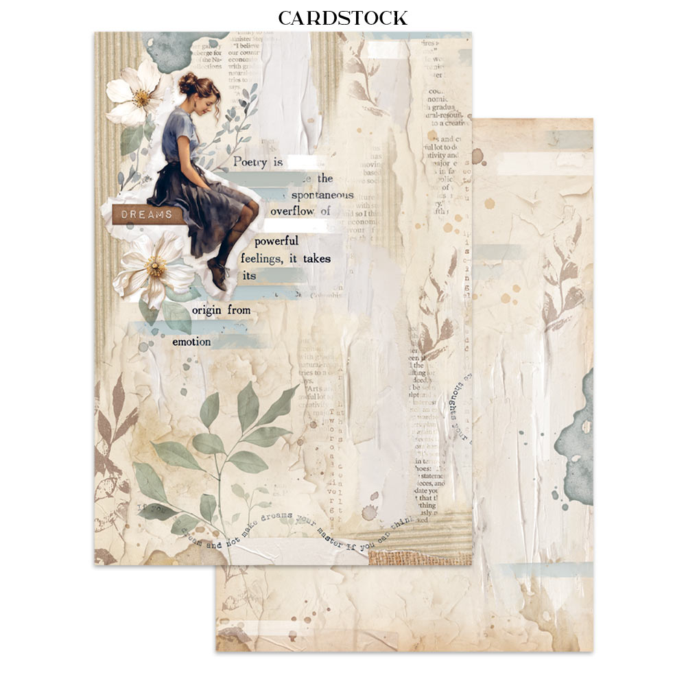 Stamperia – Junk Journal – adesivi, ritagli e sfondi - Secret Diary - immagine 3