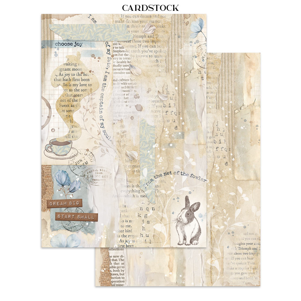Stamperia – Junk Journal – adesivi, ritagli e sfondi - Secret Diary - immagine 13