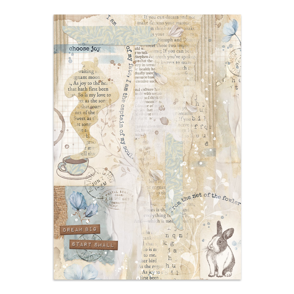 Stamperia – Junk Journal – adesivi, ritagli e sfondi - Secret Diary - immagine 14