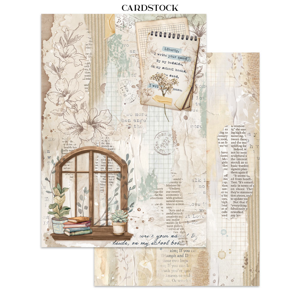 Stamperia – Junk Journal – adesivi, ritagli e sfondi - Secret Diary - immagine 21
