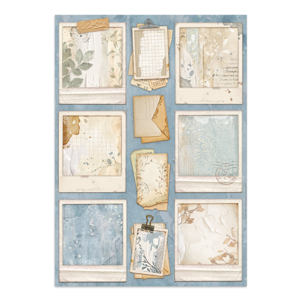 Stamperia – Junk Journal – adesivi, ritagli e sfondi - Secret Diary - immagine 25