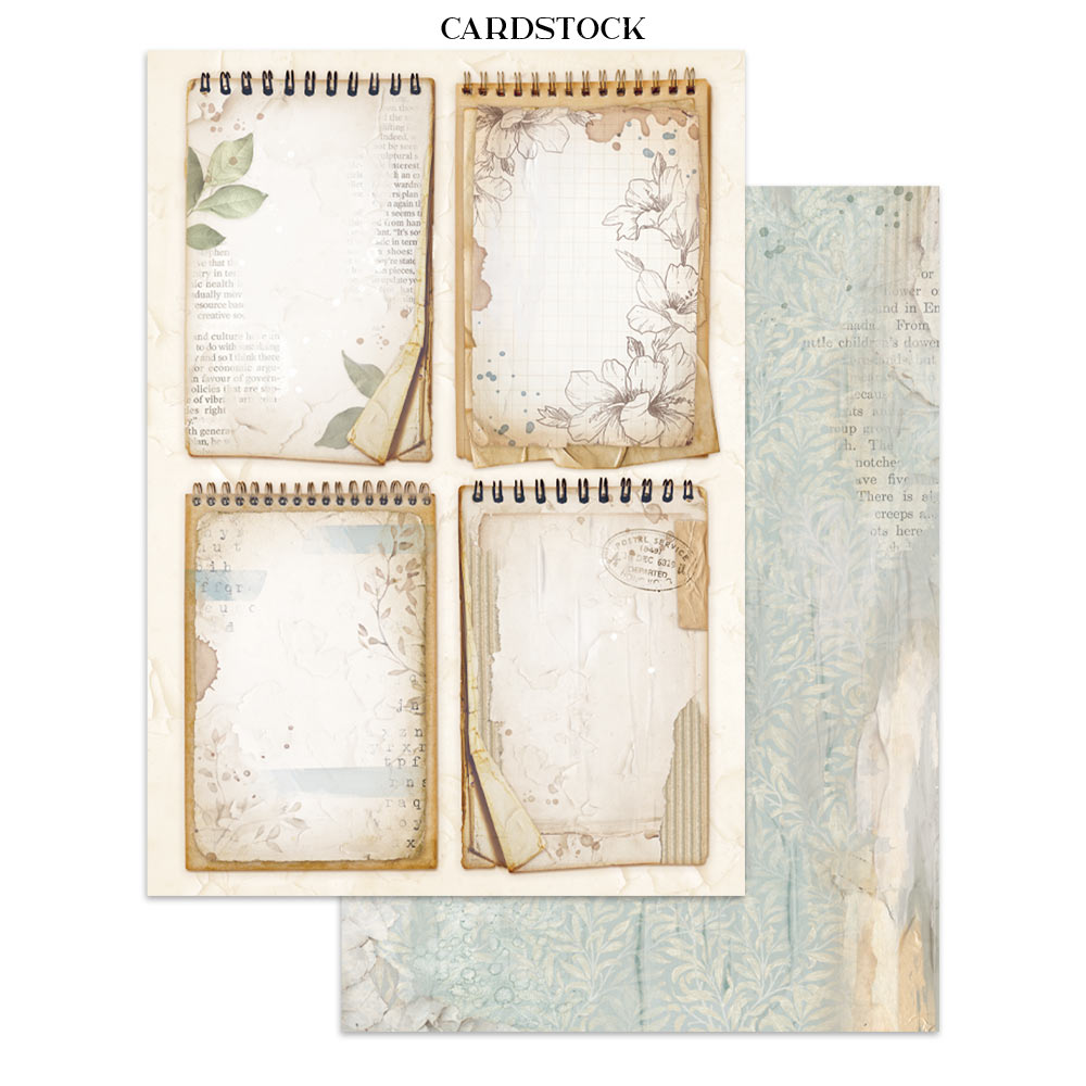 Stamperia – Junk Journal – adesivi, ritagli e sfondi - Secret Diary - immagine 29