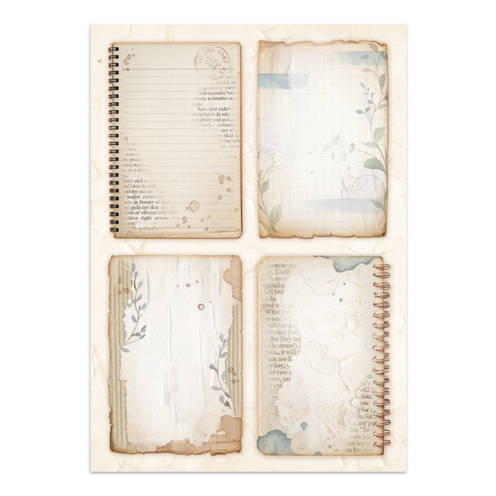 Stamperia – Junk Journal – adesivi, ritagli e sfondi - Secret Diary - immagine 33