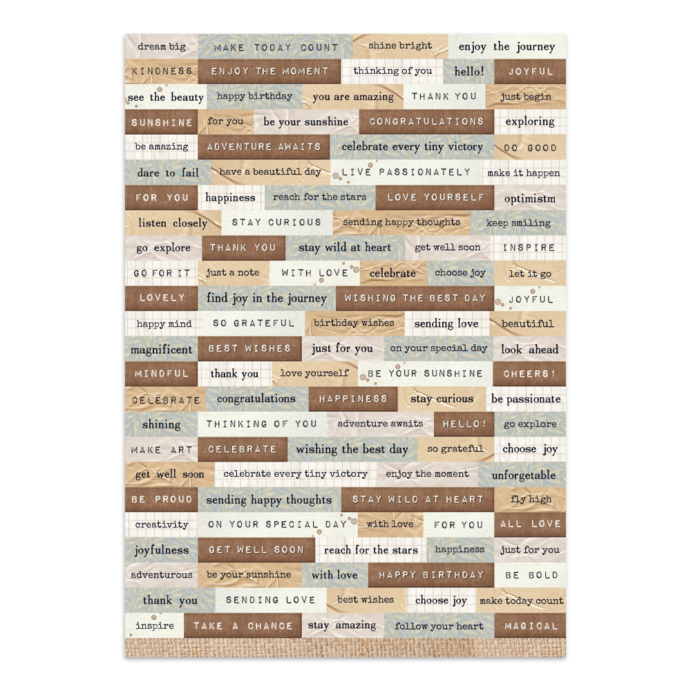 Stamperia – Junk Journal – adesivi, ritagli e sfondi - Secret Diary - immagine 35