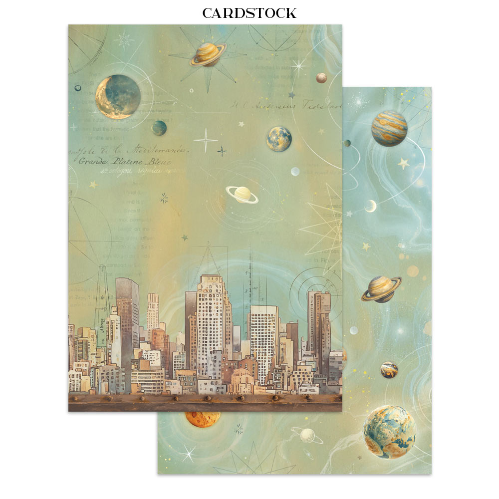 Stamperia – Junk Journal – adesivi, ritagli e sfondi - A new Beginning - immagine 3