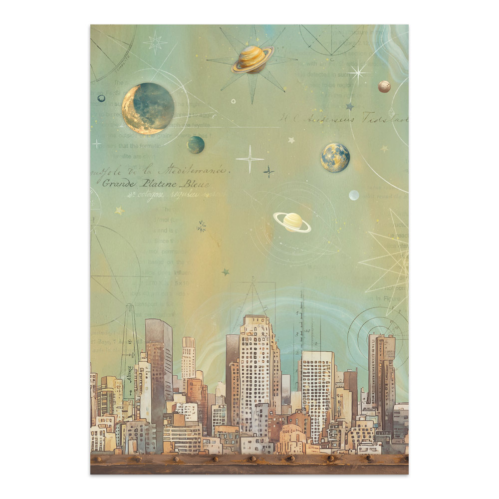 Stamperia – Junk Journal – adesivi, ritagli e sfondi - A new Beginning - immagine 4