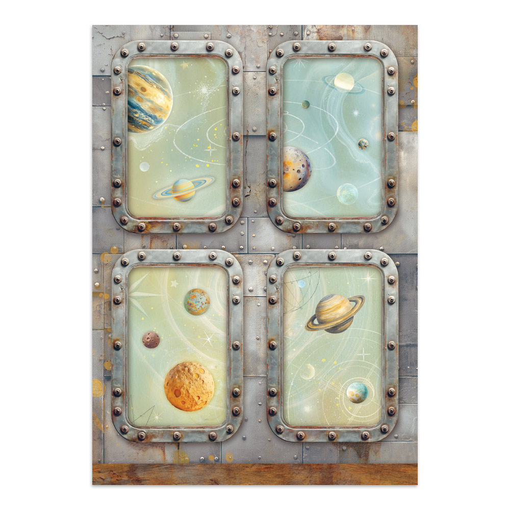 Stamperia – Junk Journal – adesivi, ritagli e sfondi - A new Beginning - immagine 6