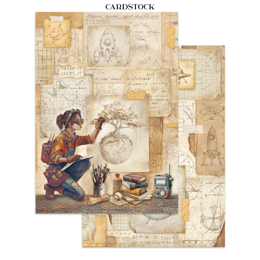 Stamperia – Junk Journal – adesivi, ritagli e sfondi - A new Beginning - immagine 12