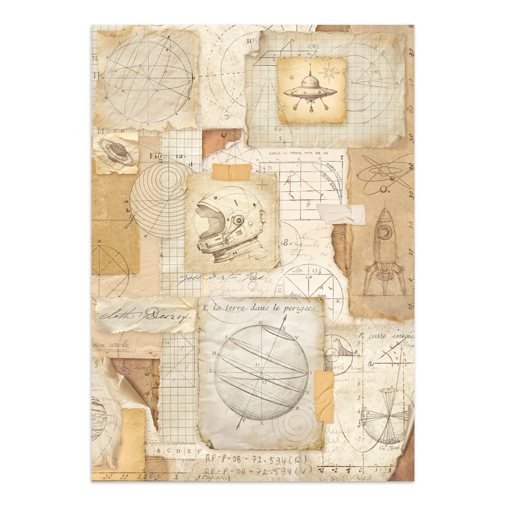 Stamperia – Junk Journal – adesivi, ritagli e sfondi - A new Beginning - immagine 14