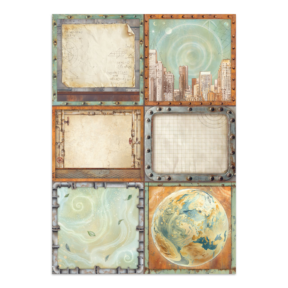 Stamperia – Junk Journal – adesivi, ritagli e sfondi - A new Beginning - immagine 21