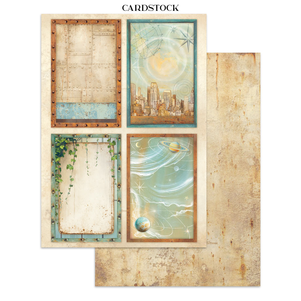 Stamperia – Junk Journal – adesivi, ritagli e sfondi - A new Beginning - immagine 28