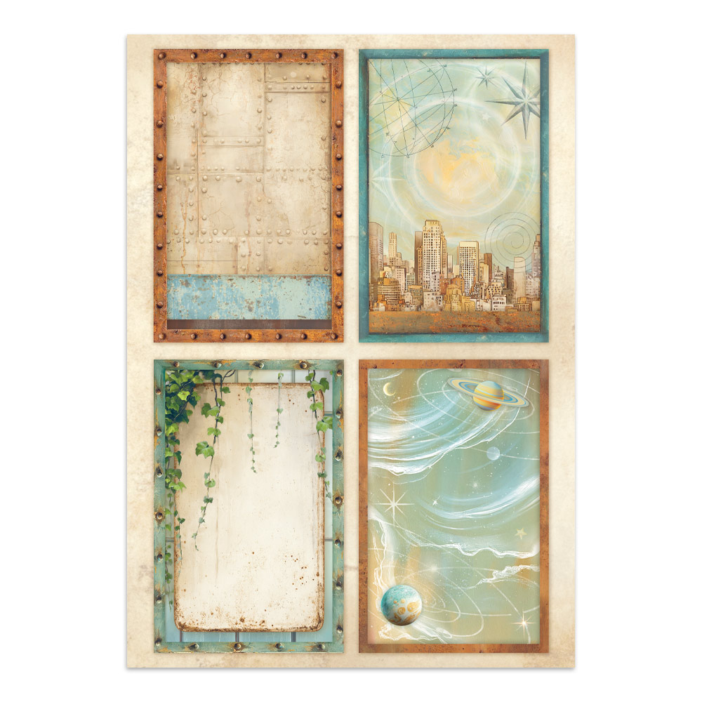Stamperia – Junk Journal – adesivi, ritagli e sfondi - A new Beginning - immagine 29