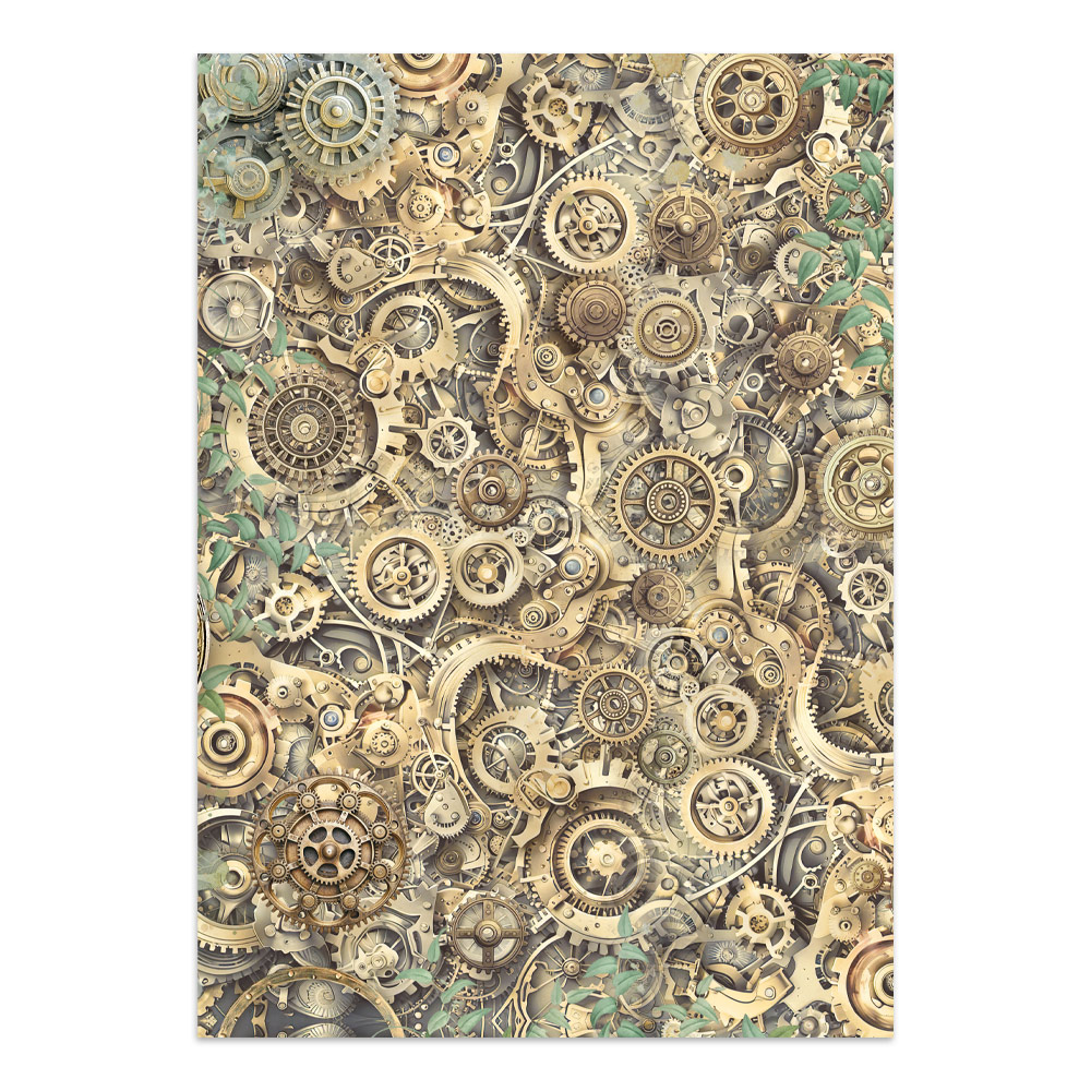Stamperia – Junk Journal – adesivi, ritagli e sfondi - Gardens of Time - immagine 7