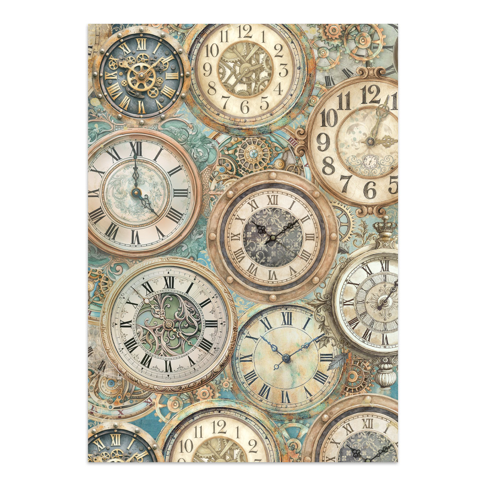 Stamperia – Junk Journal – adesivi, ritagli e sfondi - Gardens of Time - immagine 8