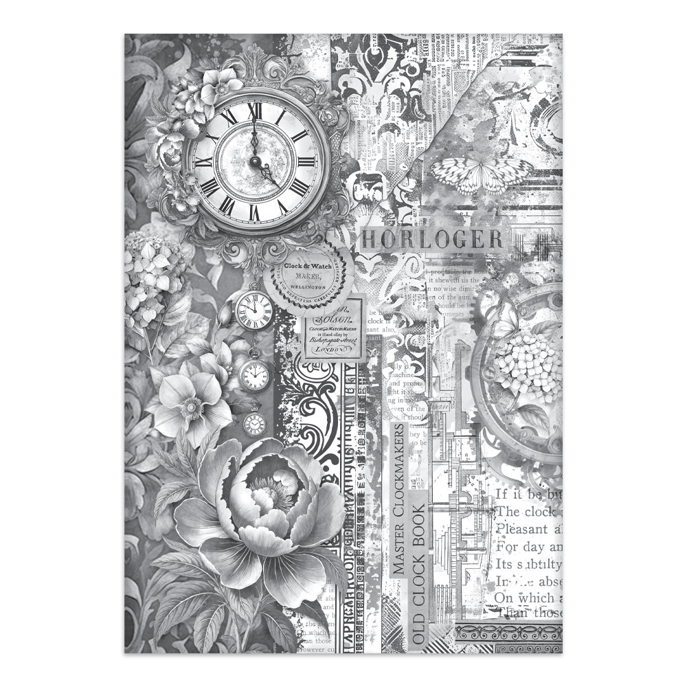 Stamperia – Junk Journal – adesivi, ritagli e sfondi - Gardens of Time - immagine 22