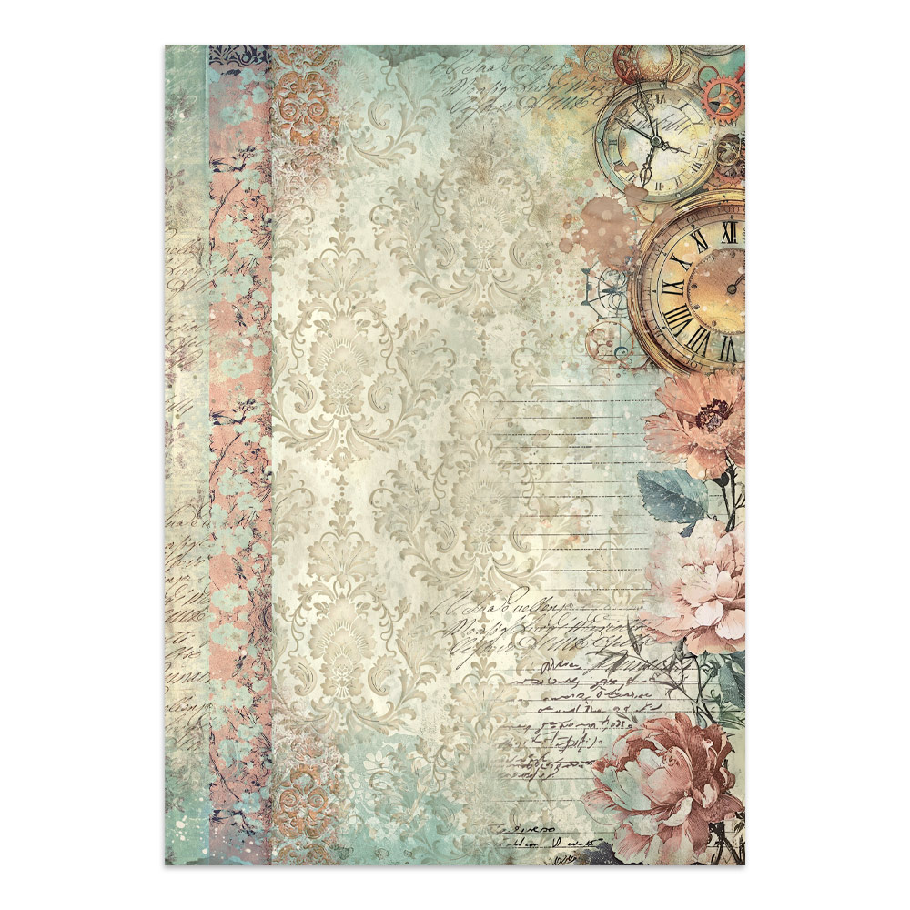 Stamperia – Junk Journal – adesivi, ritagli e sfondi - Gardens of Time - immagine 25