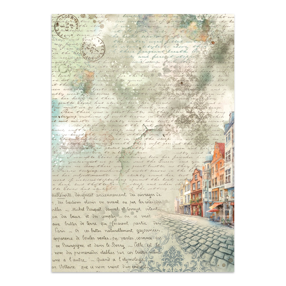 Stamperia – Junk Journal – adesivi, ritagli e sfondi - Art of Travelling - immagine 8