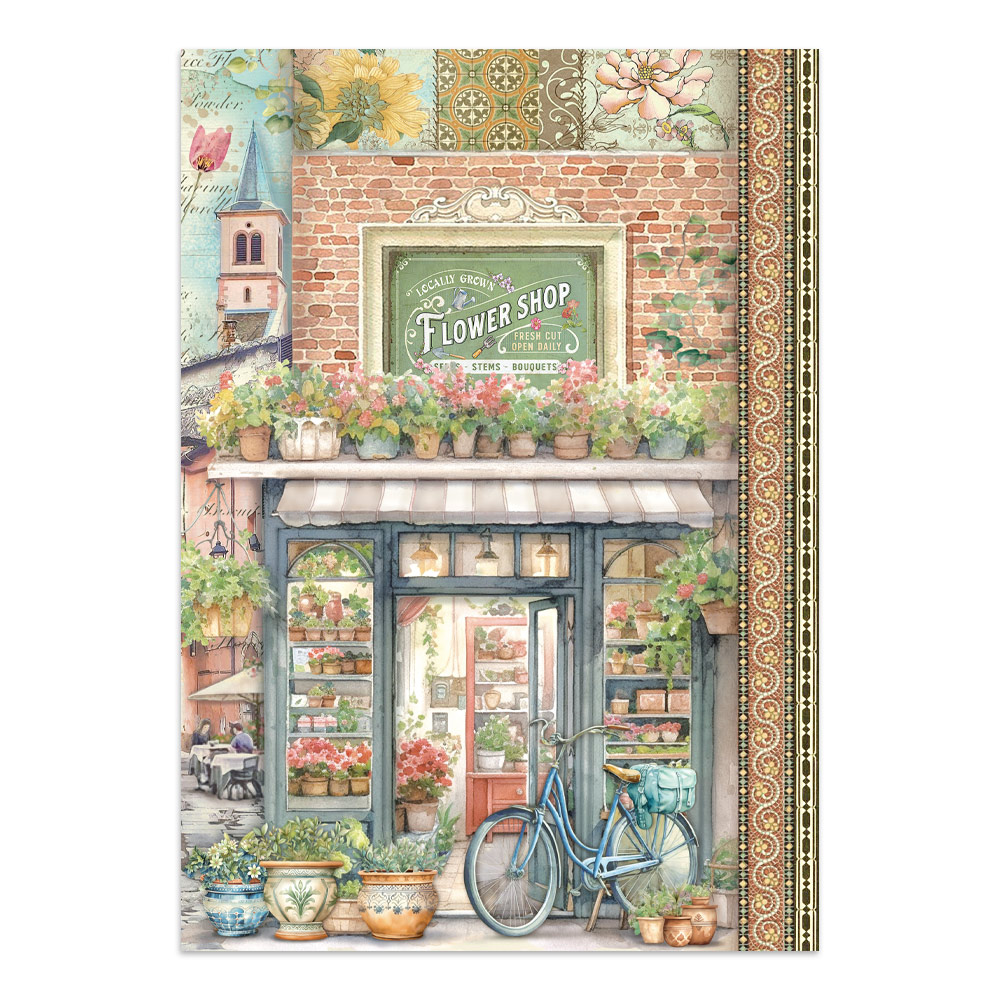 Stamperia – Junk Journal – adesivi, ritagli e sfondi - Art of Travelling - immagine 17