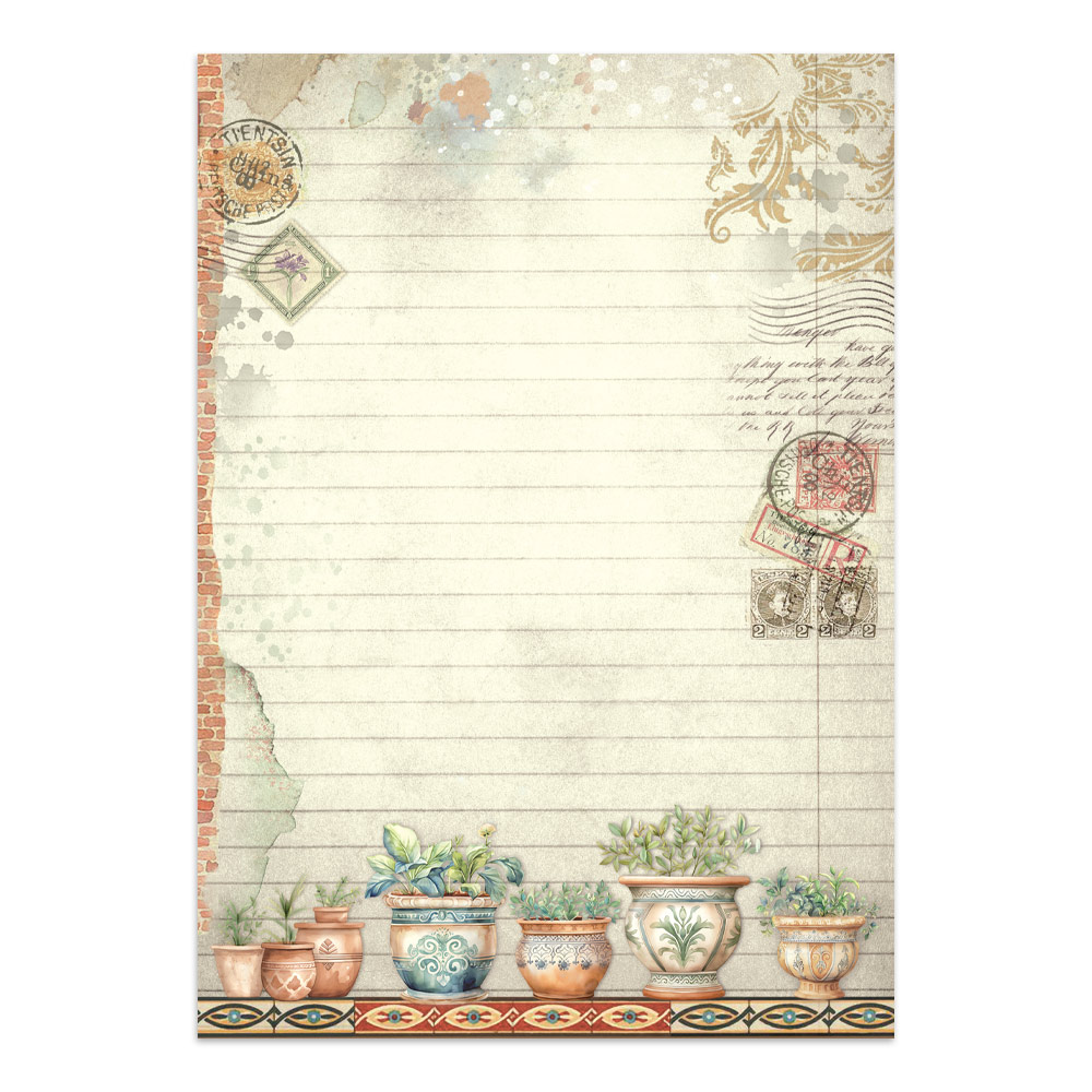 Stamperia – Junk Journal – adesivi, ritagli e sfondi - Art of Travelling - immagine 18