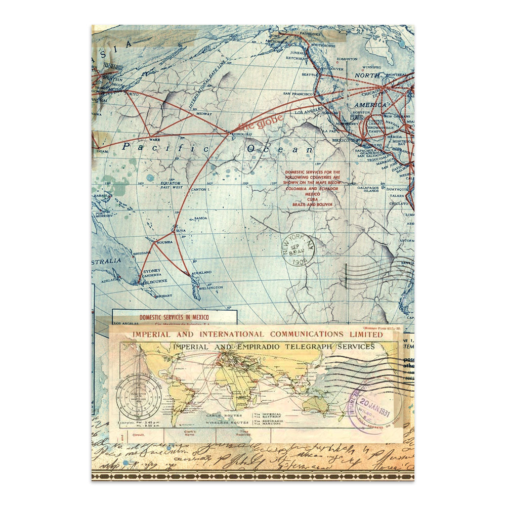 Stamperia – Junk Journal – adesivi, ritagli e sfondi - Art of Travelling - immagine 22