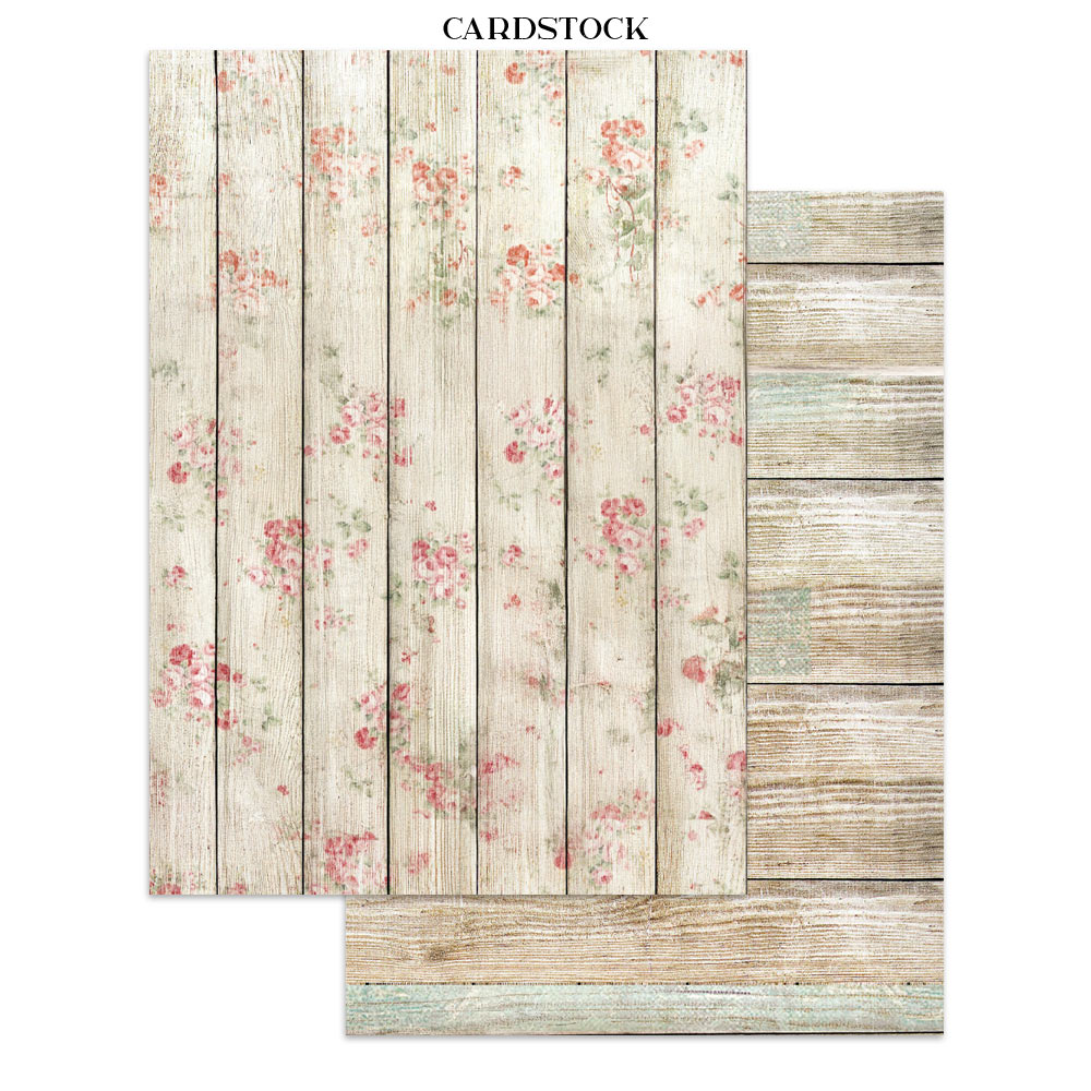 Stamperia – Junk Journal – adesivi, ritagli e sfondi - House of Roses - immagine 21