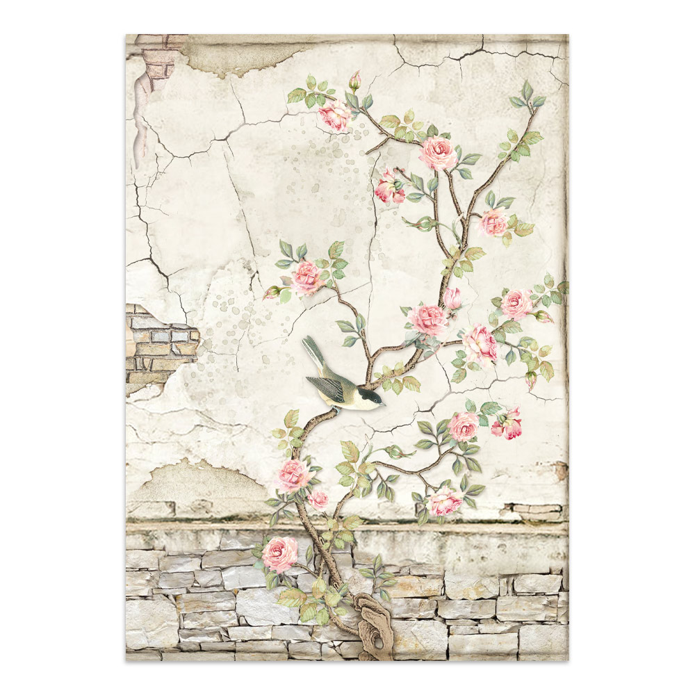Stamperia – Junk Journal – adesivi, ritagli e sfondi - House of Roses - immagine 25