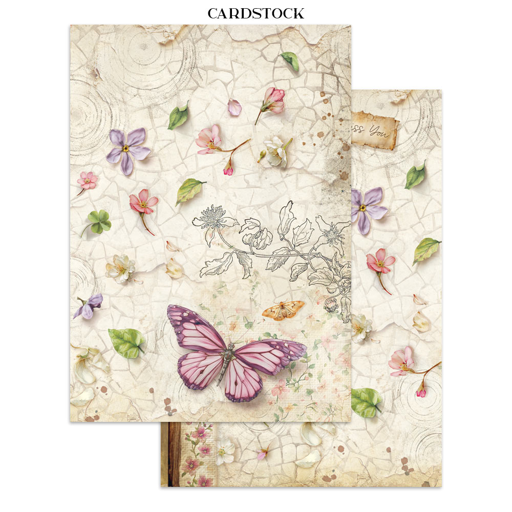 Stamperia – Junk Journal – adesivi, ritagli e sfondi - All Around - immagine 21