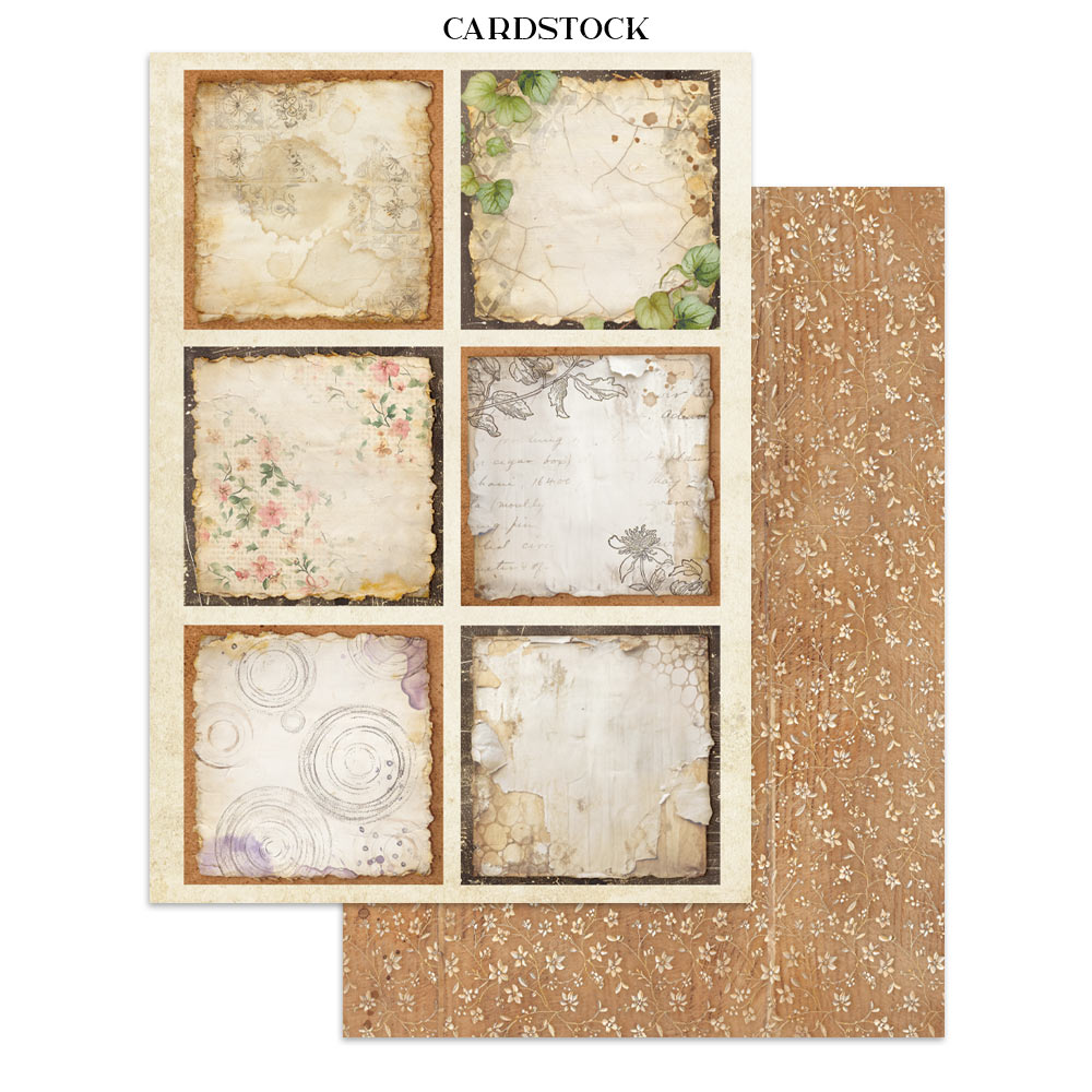 Stamperia – Junk Journal – adesivi, ritagli e sfondi - All Around - immagine 29