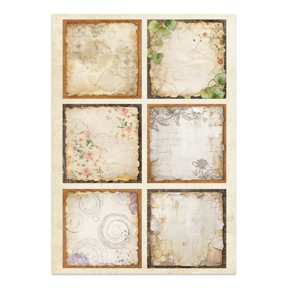 Stamperia – Junk Journal – adesivi, ritagli e sfondi - All Around - immagine 30