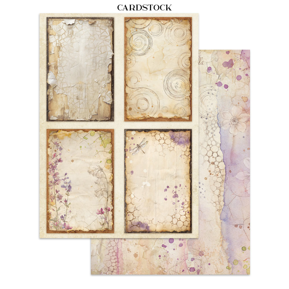 Stamperia – Junk Journal – adesivi, ritagli e sfondi - All Around - immagine 32
