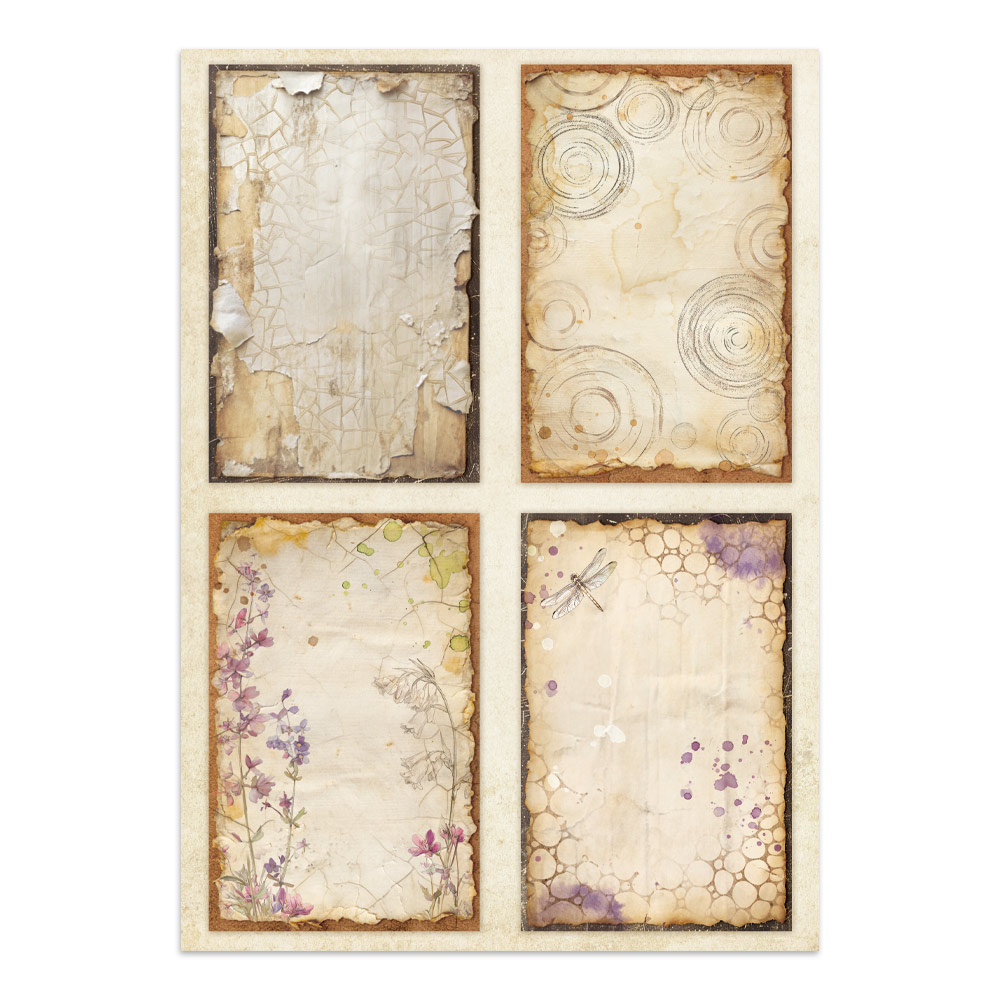 Stamperia – Junk Journal – adesivi, ritagli e sfondi - All Around - immagine 33