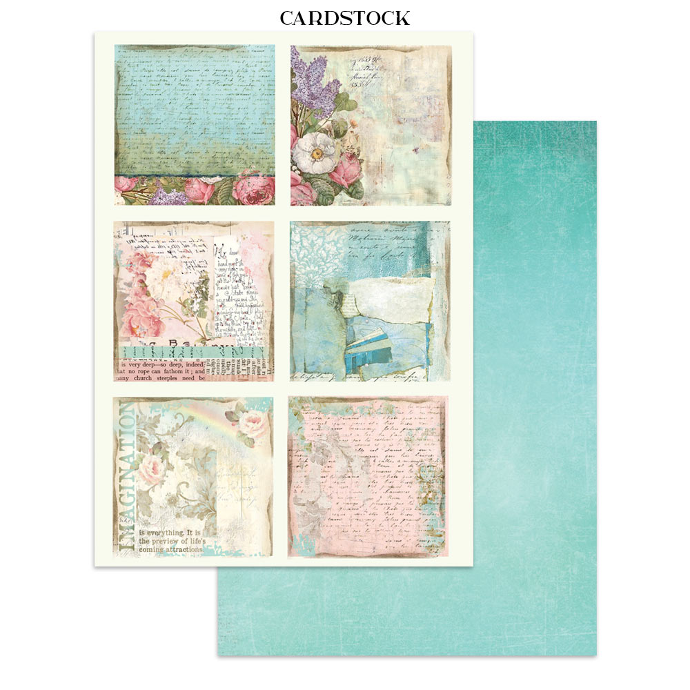 Stamperia – Junk Journal – adesivi, ritagli e sfondi - Wonderland - immagine 16