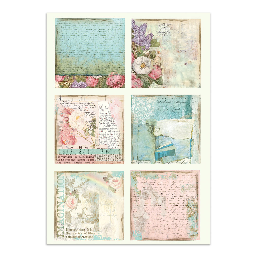 Stamperia – Junk Journal – adesivi, ritagli e sfondi - Wonderland - immagine 17