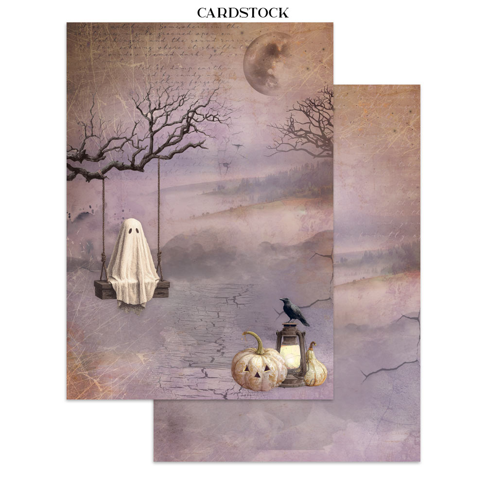 Stamperia – Junk Journal – adesivi, ritagli e sfondi - Halloween - immagine 12