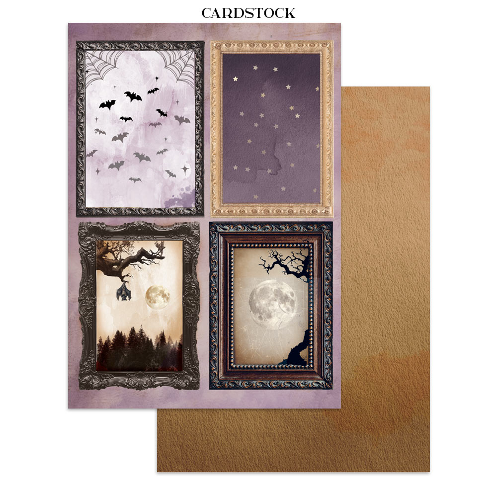 Stamperia – Junk Journal – adesivi, ritagli e sfondi - Halloween - immagine 20
