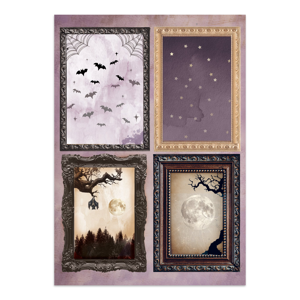 Stamperia – Junk Journal – adesivi, ritagli e sfondi - Halloween - immagine 21