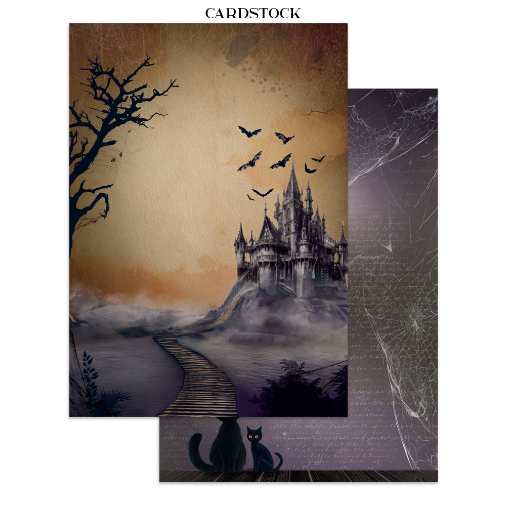 Stamperia – Junk Journal – adesivi, ritagli e sfondi - Halloween - immagine 28