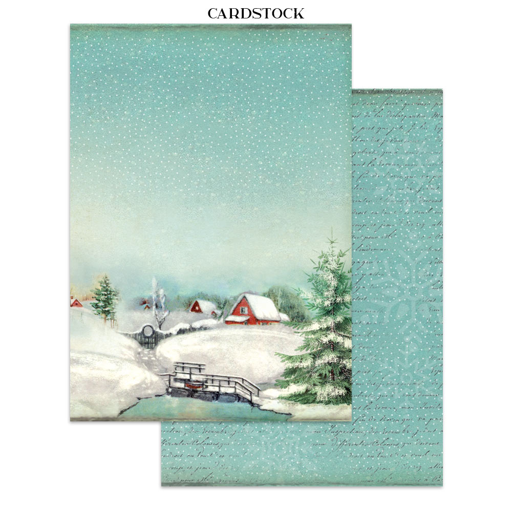 Stamperia – Junk Journal – adesivi, ritagli e sfondi - Classic Christmas - immagine 24