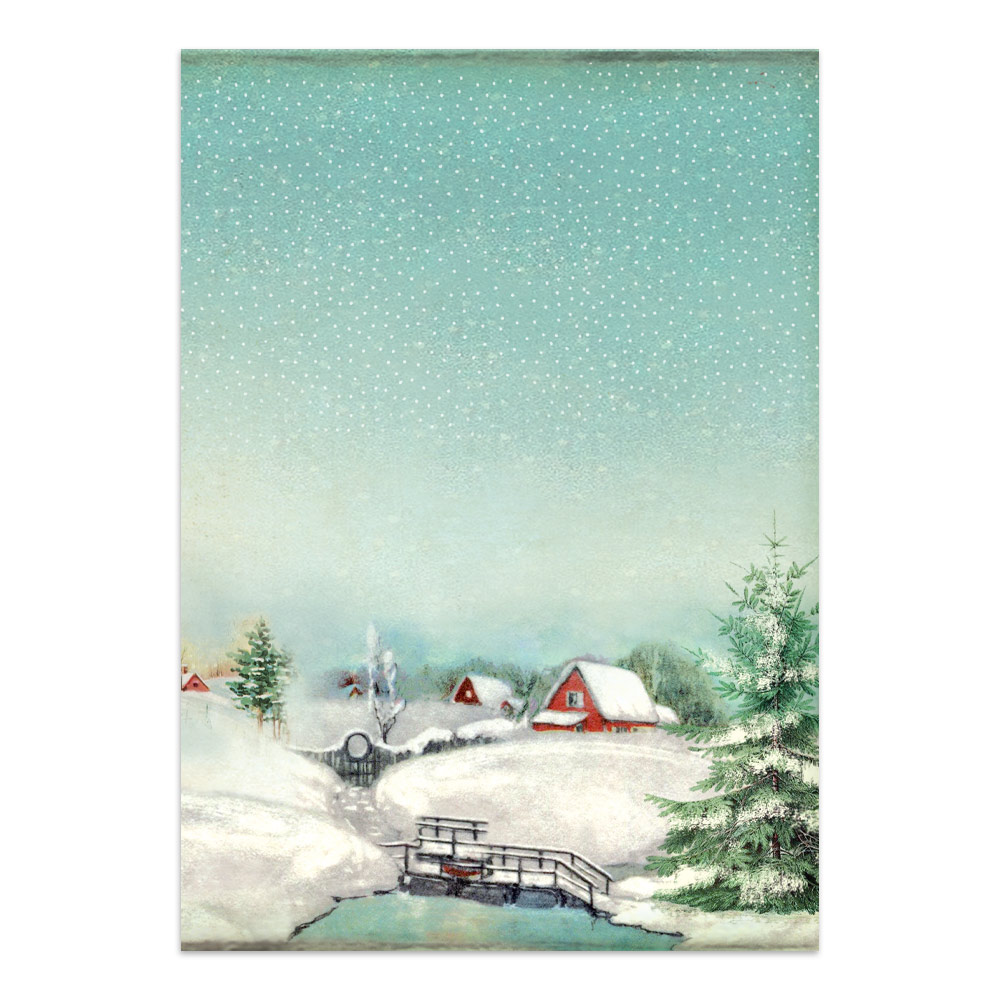 Stamperia – Junk Journal – adesivi, ritagli e sfondi - Classic Christmas - immagine 25