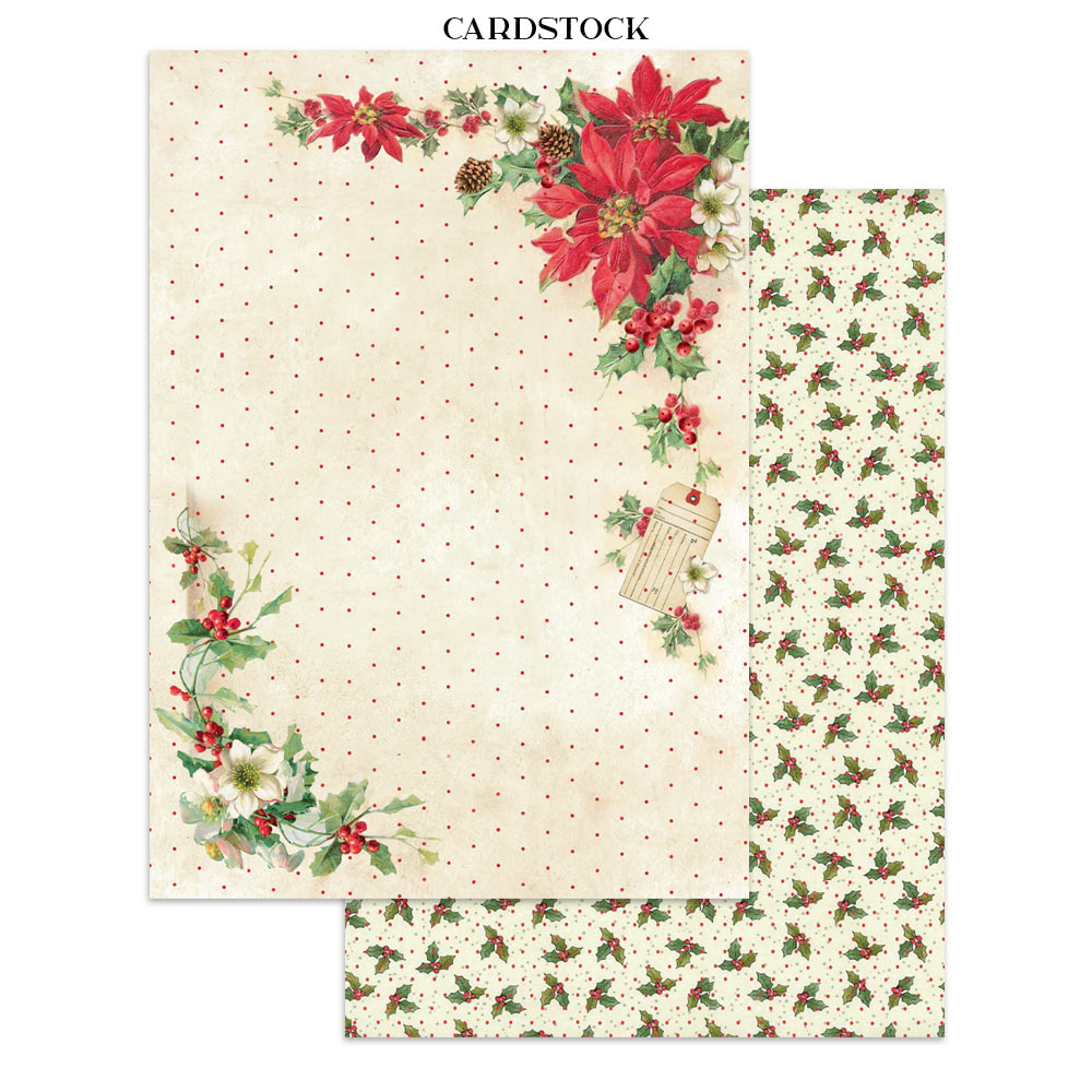 Stamperia – Junk Journal – adesivi, ritagli e sfondi - Classic Christmas - immagine 29
